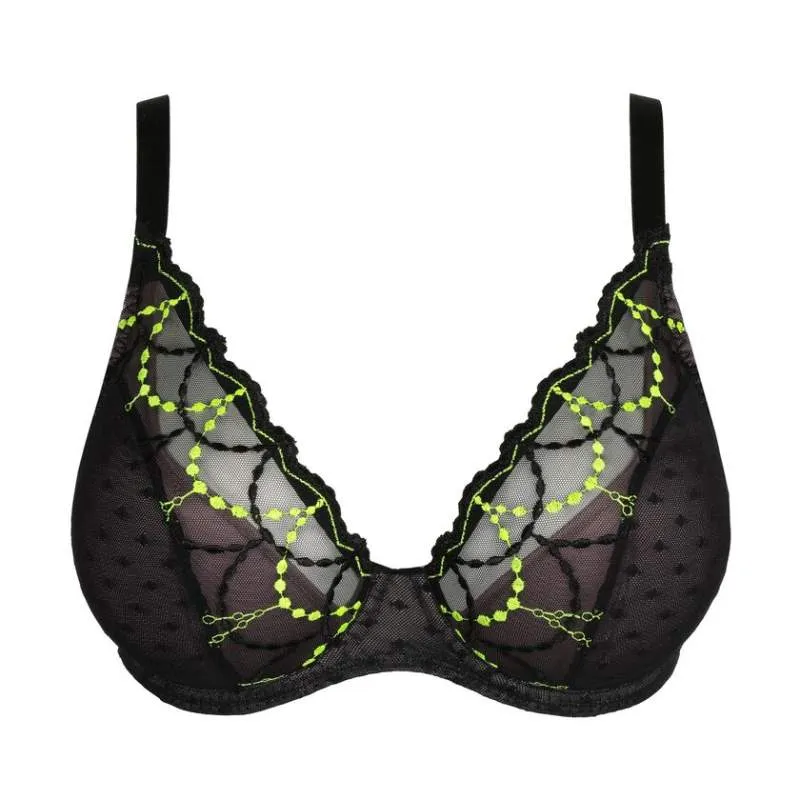 Soutieng gorges triangle noir-  - Primadonna Lingerie Rabais- Soutien gorge- Paris, Nancy Nancy