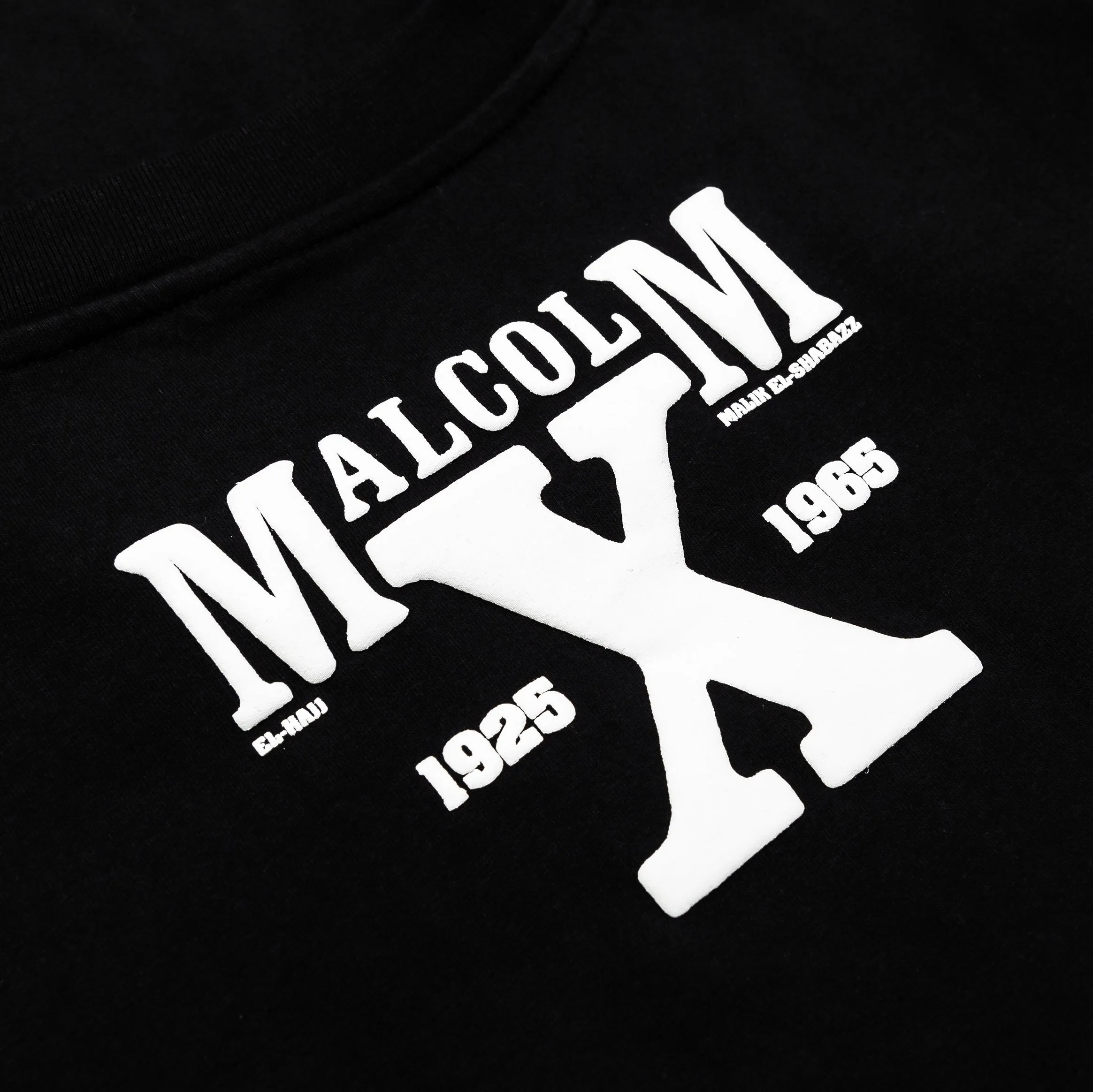 SP x Malcom X Arrested Mens Short Sleeve Shirt (Black/White)