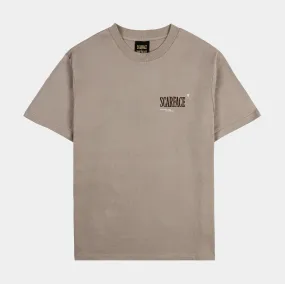 SP x Scarface Day At The Office Mens Short Sleeve Shirt (Taupe)