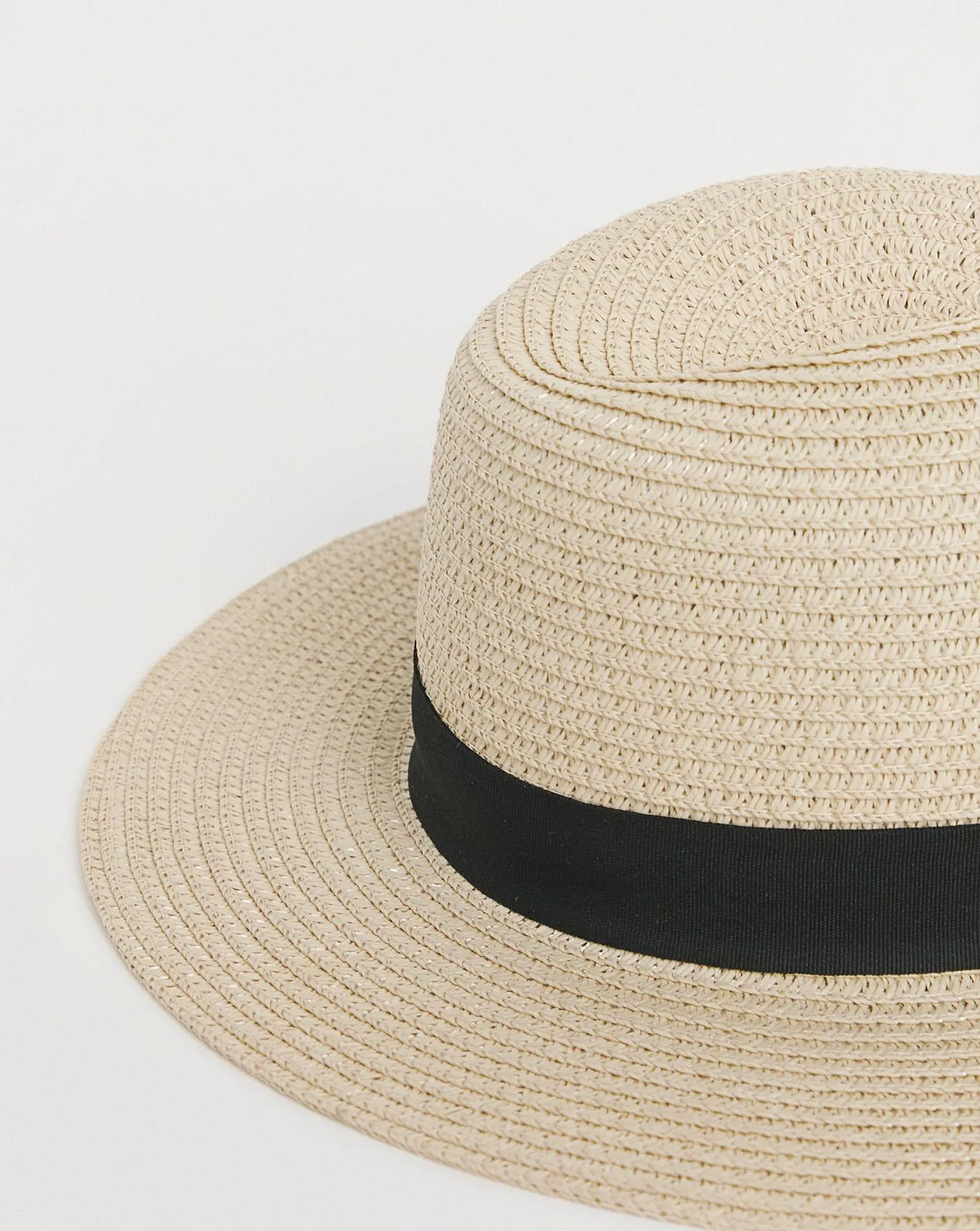 Straw Fedora Hat