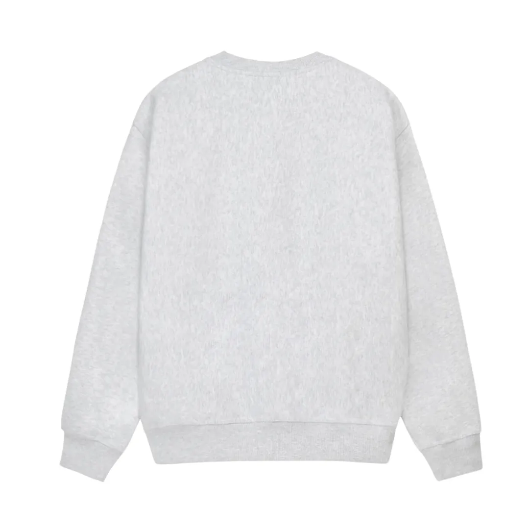 STUSSY  |Unisex Street Style Cotton Skater Style Sweatshirts