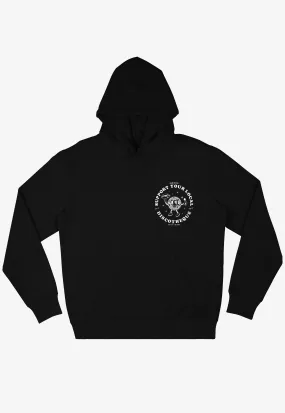 Support Your Local Discotheque Black Hoodie