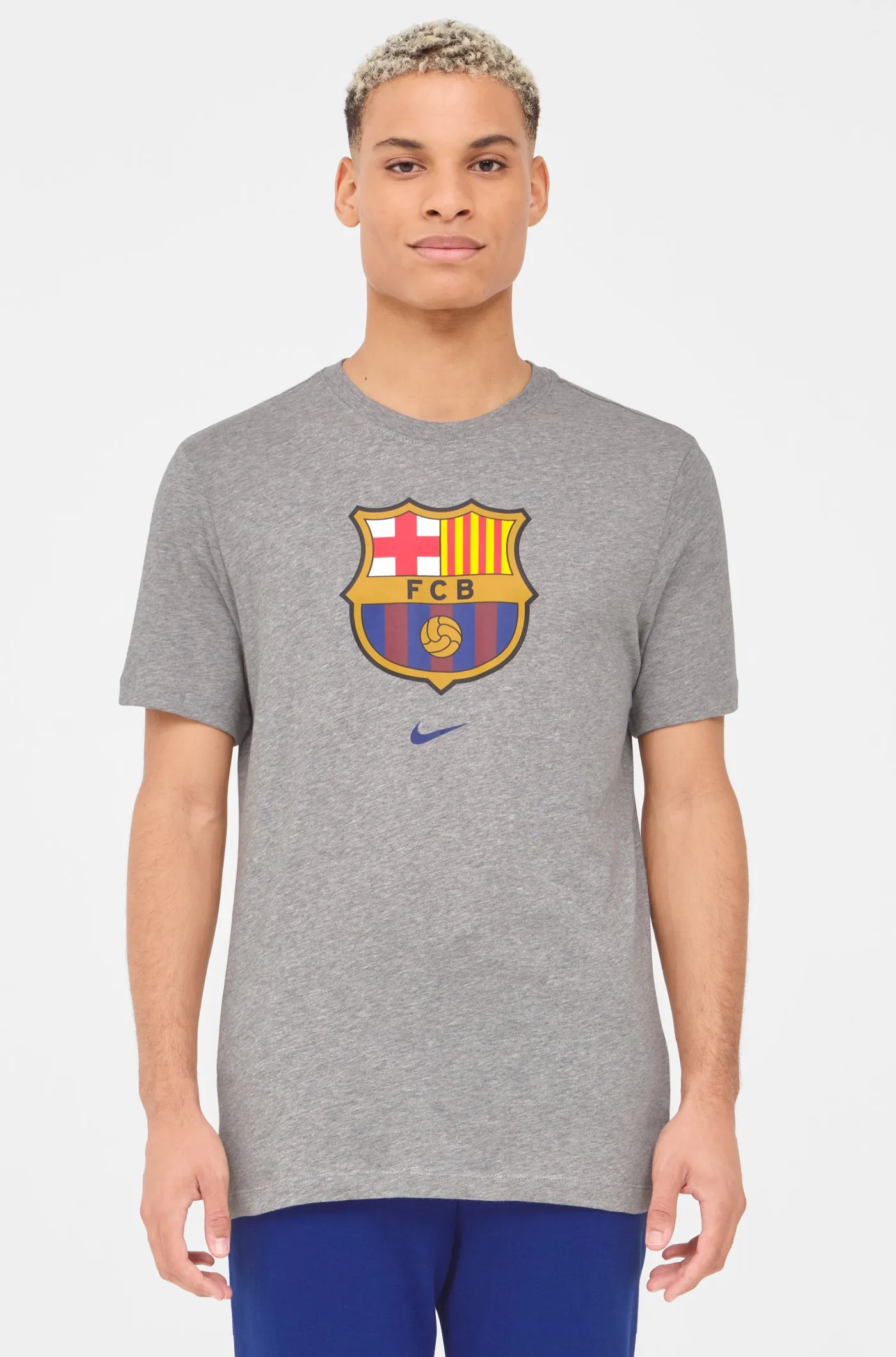 T-shirt grey team crest Bara Nike