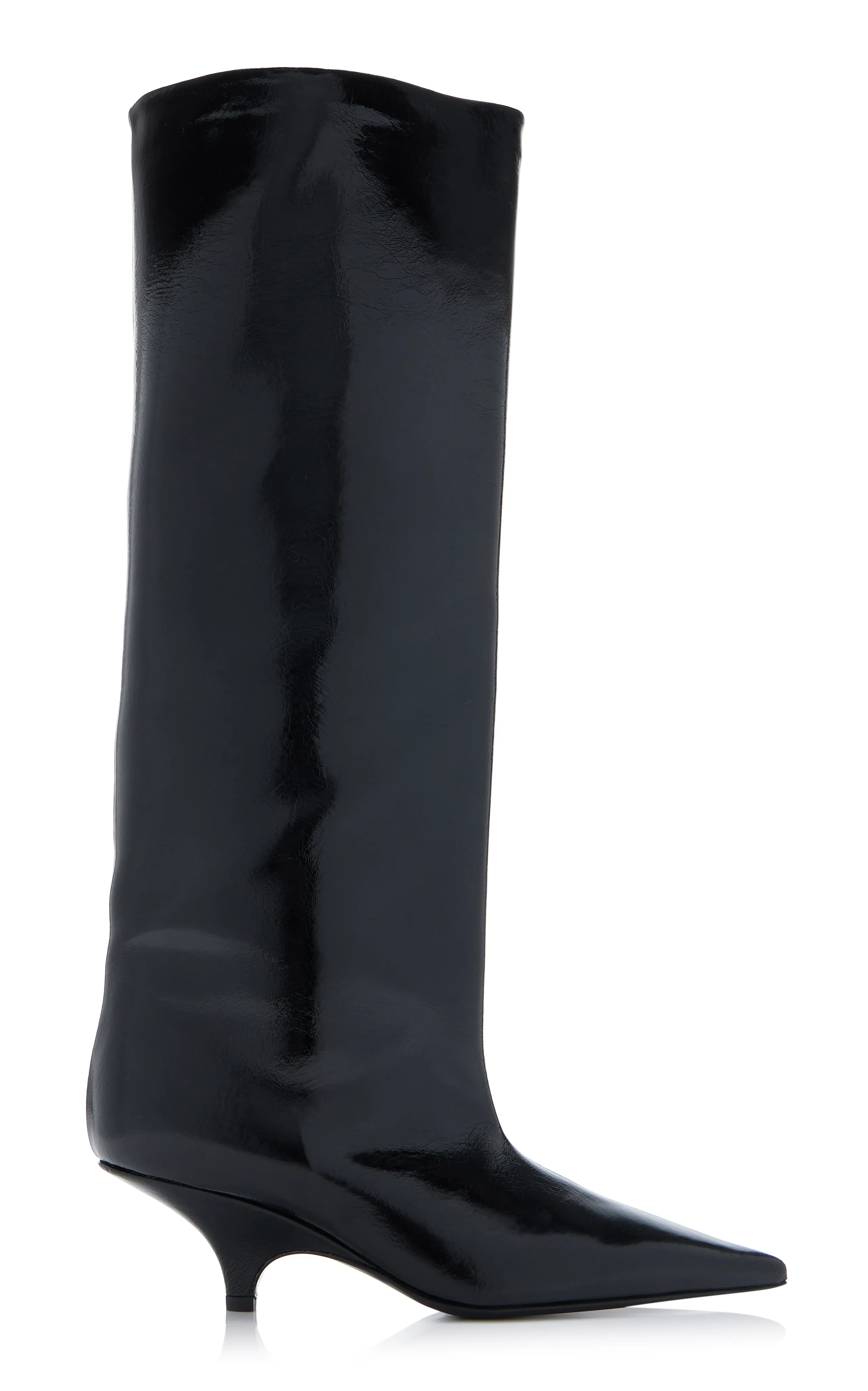 Toteme Leather Knee Boots