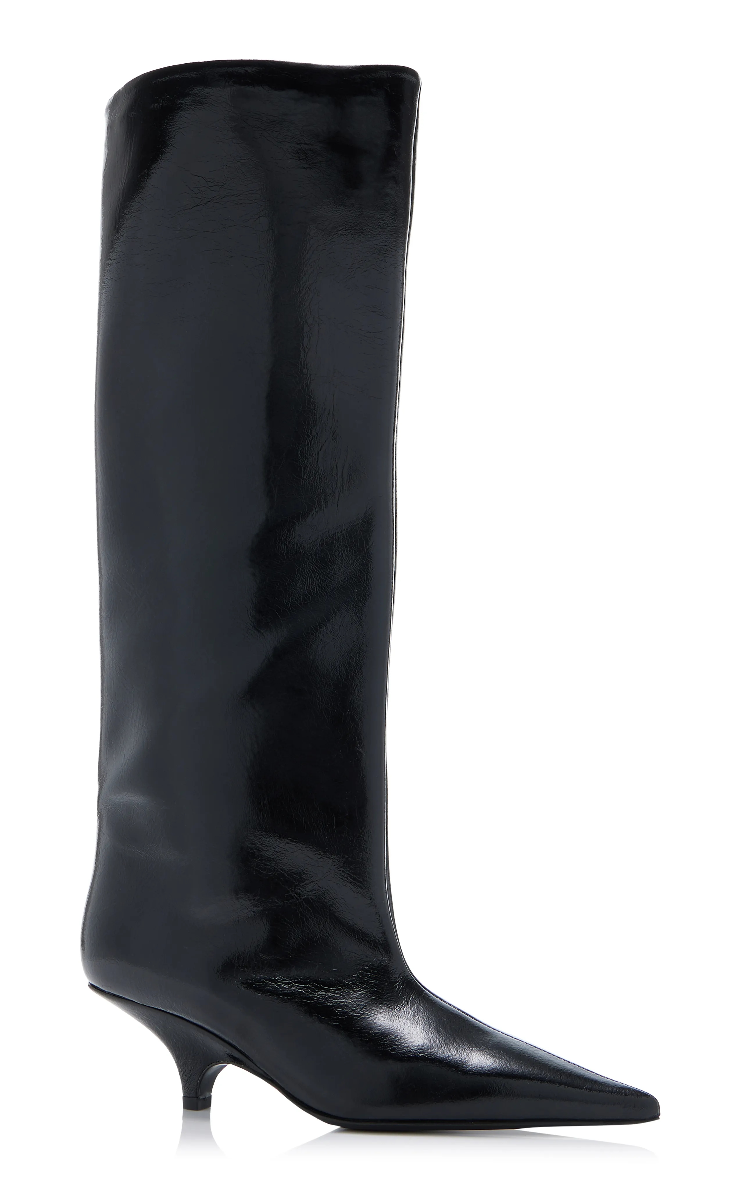 Toteme Leather Knee Boots