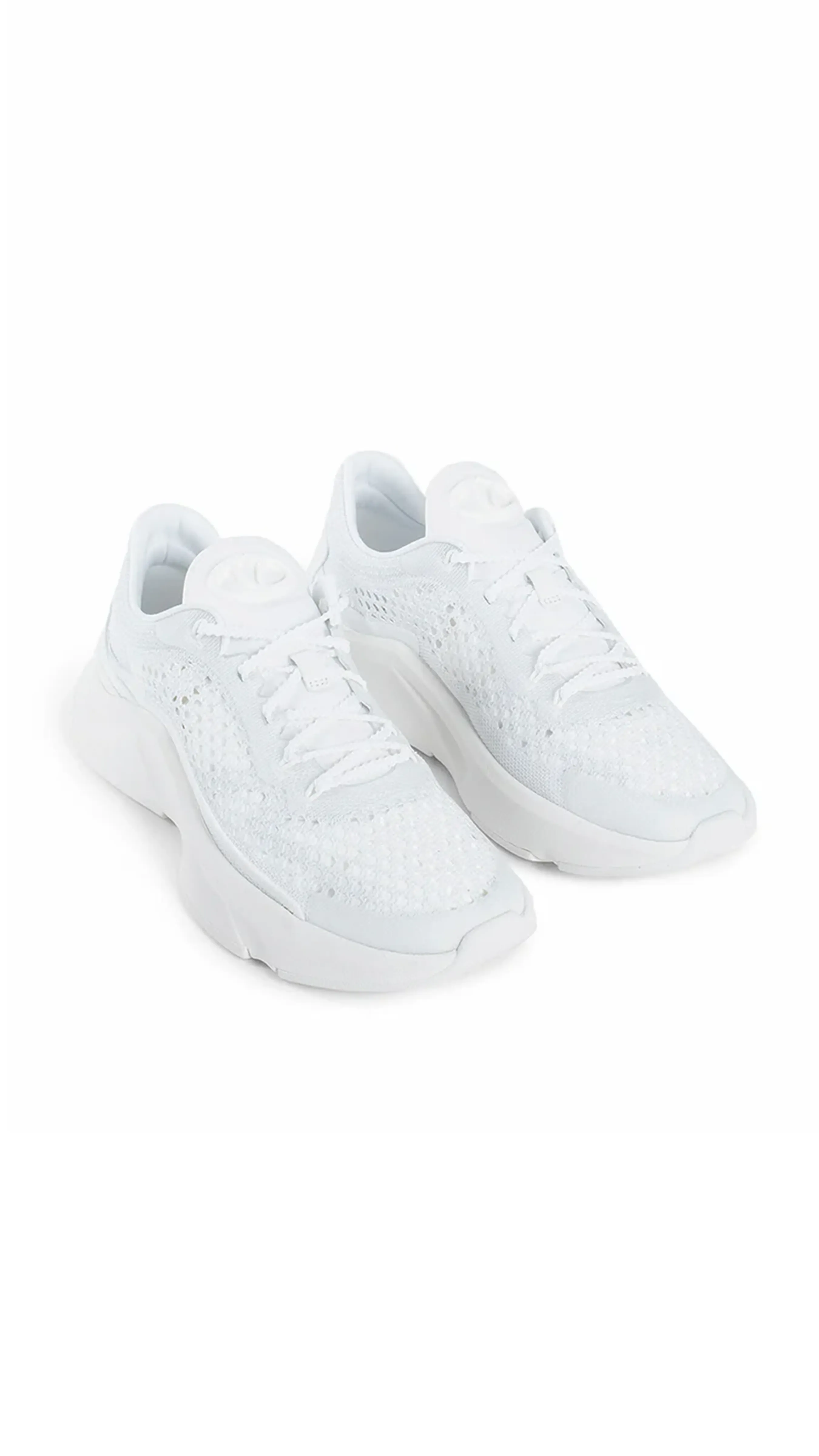 True Actress Mesh Sneakers - White