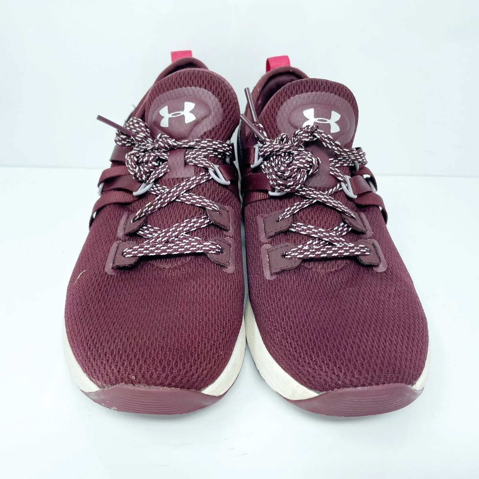 Under Armour Womens Breathe Trainer 3021335-500 Red Running Shoes Sneakers Sz 7