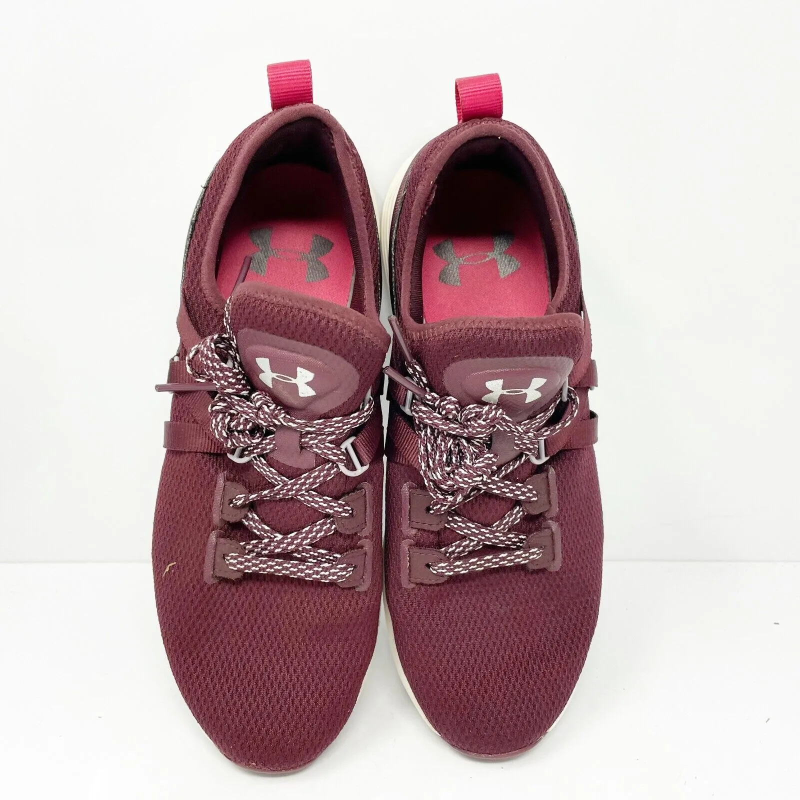 Under Armour Womens Breathe Trainer 3021335-500 Red Running Shoes Sneakers Sz 7