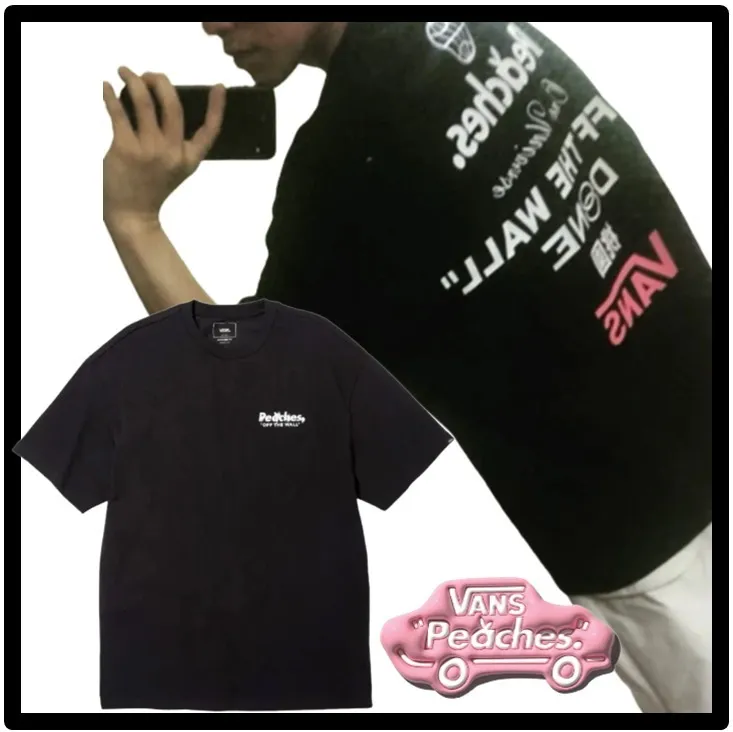 VANS  |Unisex Street Style Logo T-Shirts