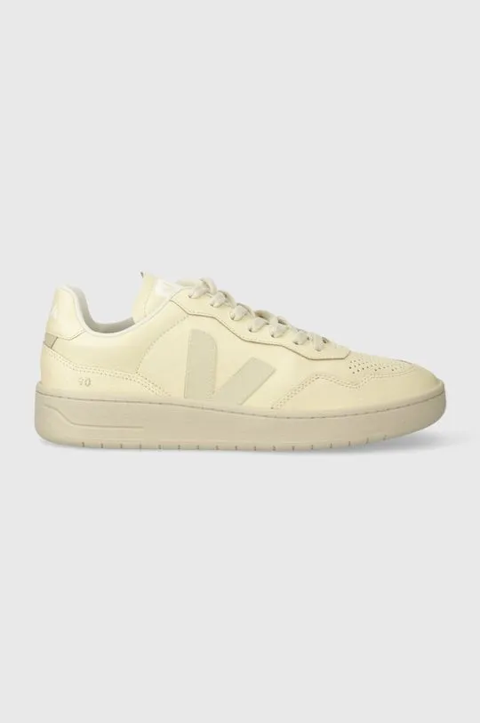 Veja leather sneakers V-90 beige color VD2003381