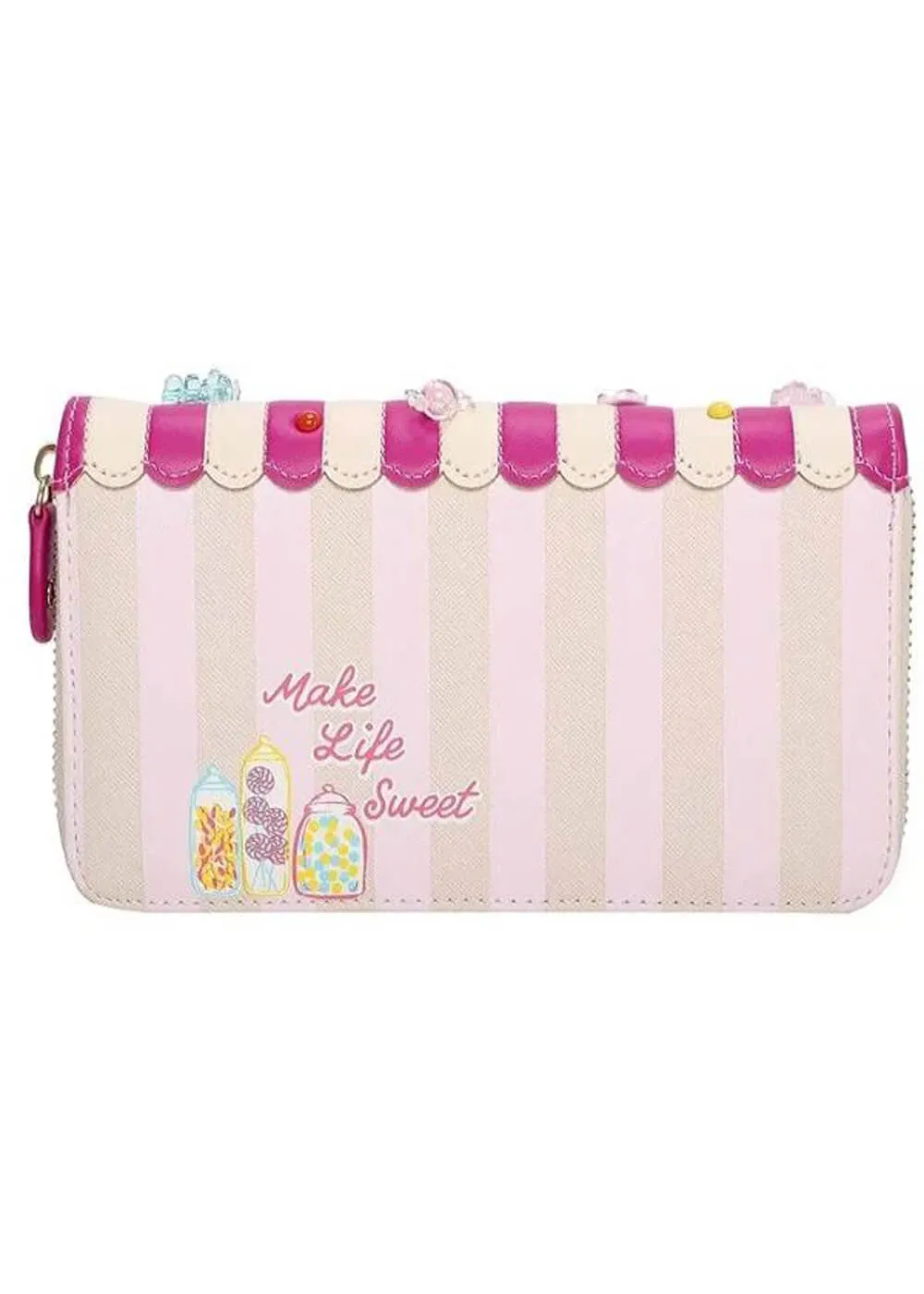 Vendula London The Old Sweet Shop Wallet Medium Pink