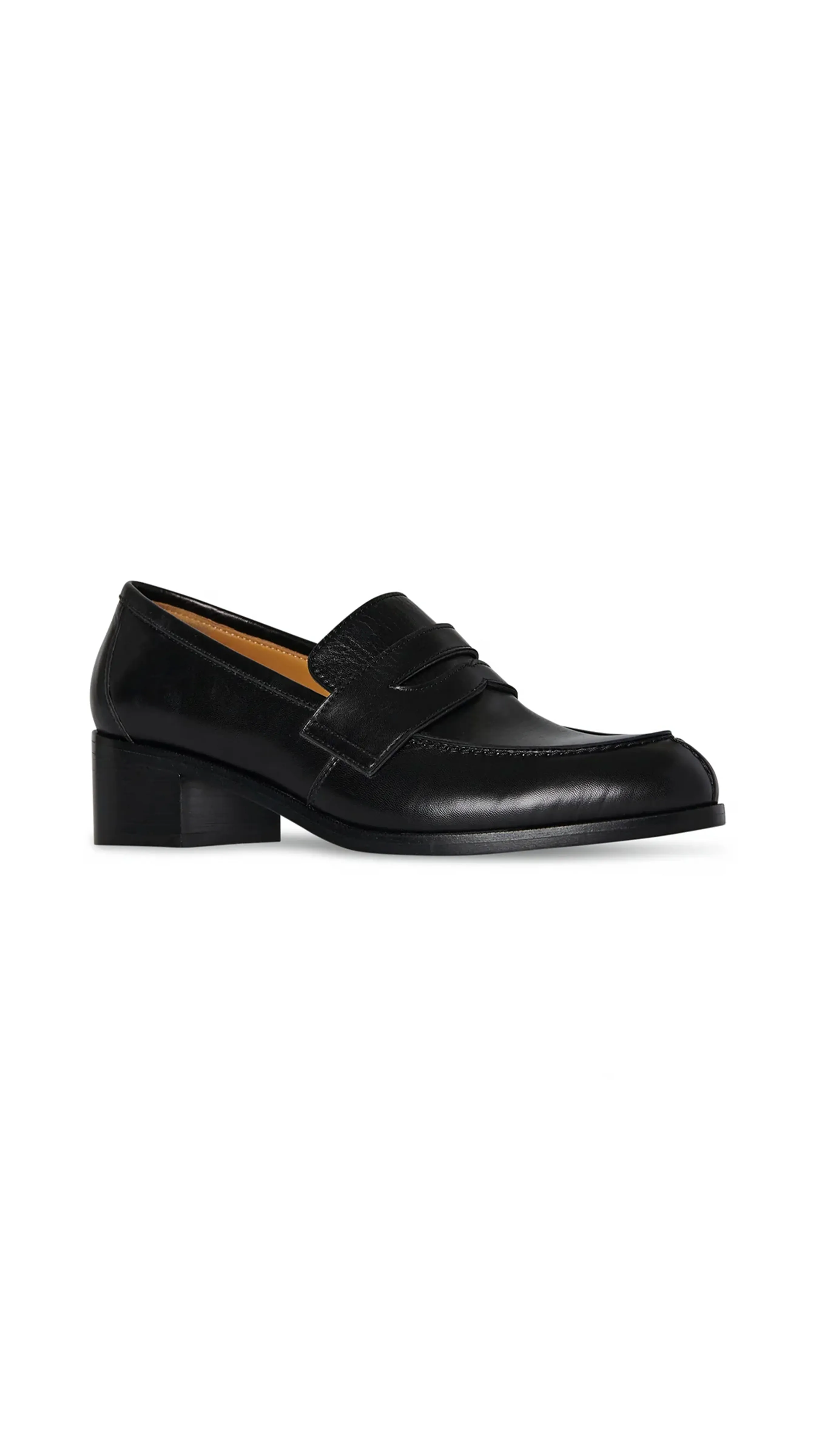 Vera Shoe in Leather - Black