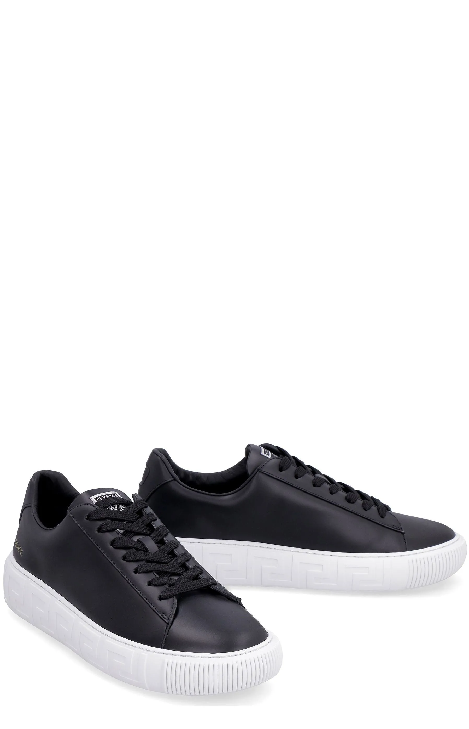 Versace Greca Logo Patch Sneakers