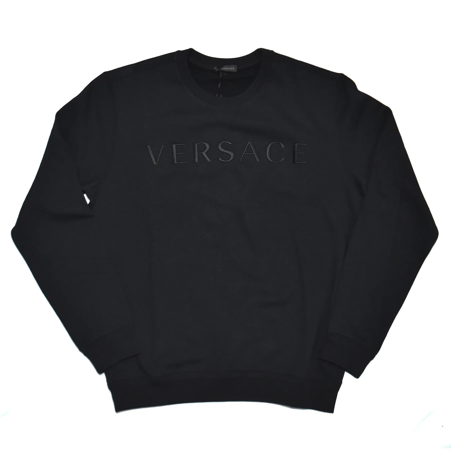 VERSACE  |Unisex Street Style Logo Luxury Sweatshirts