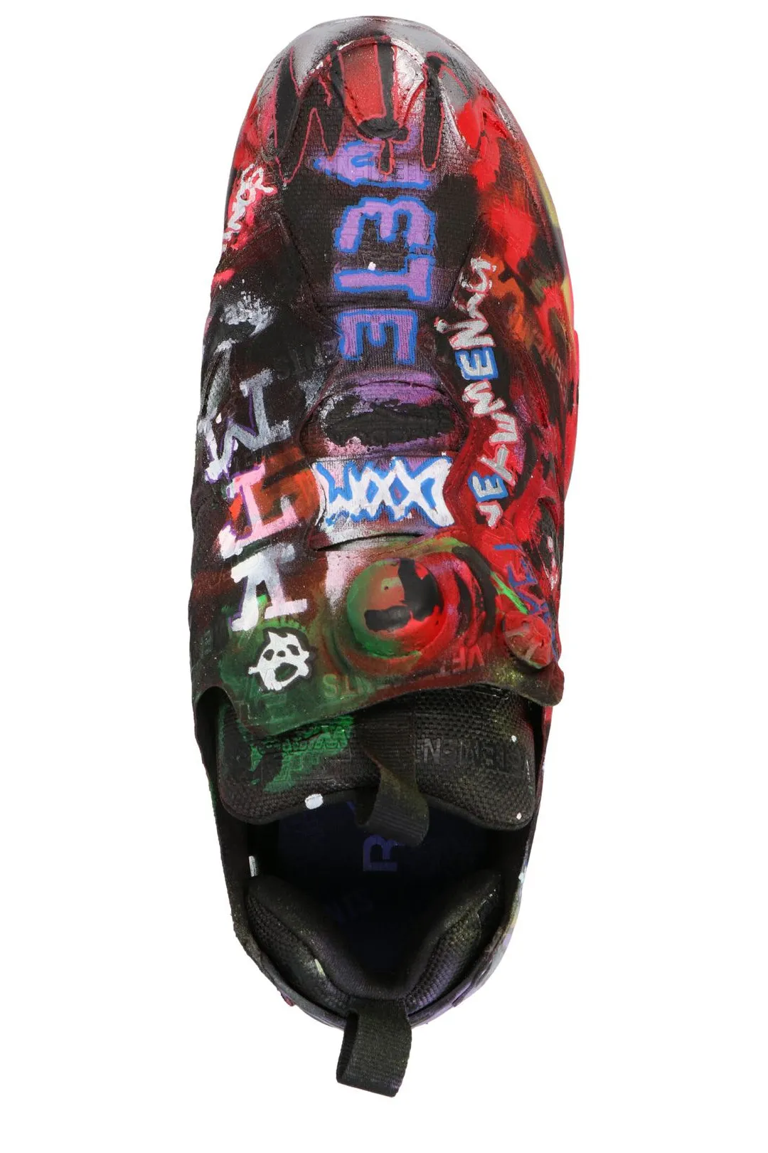 Vetements Allover Graffiti Printed Sneakers