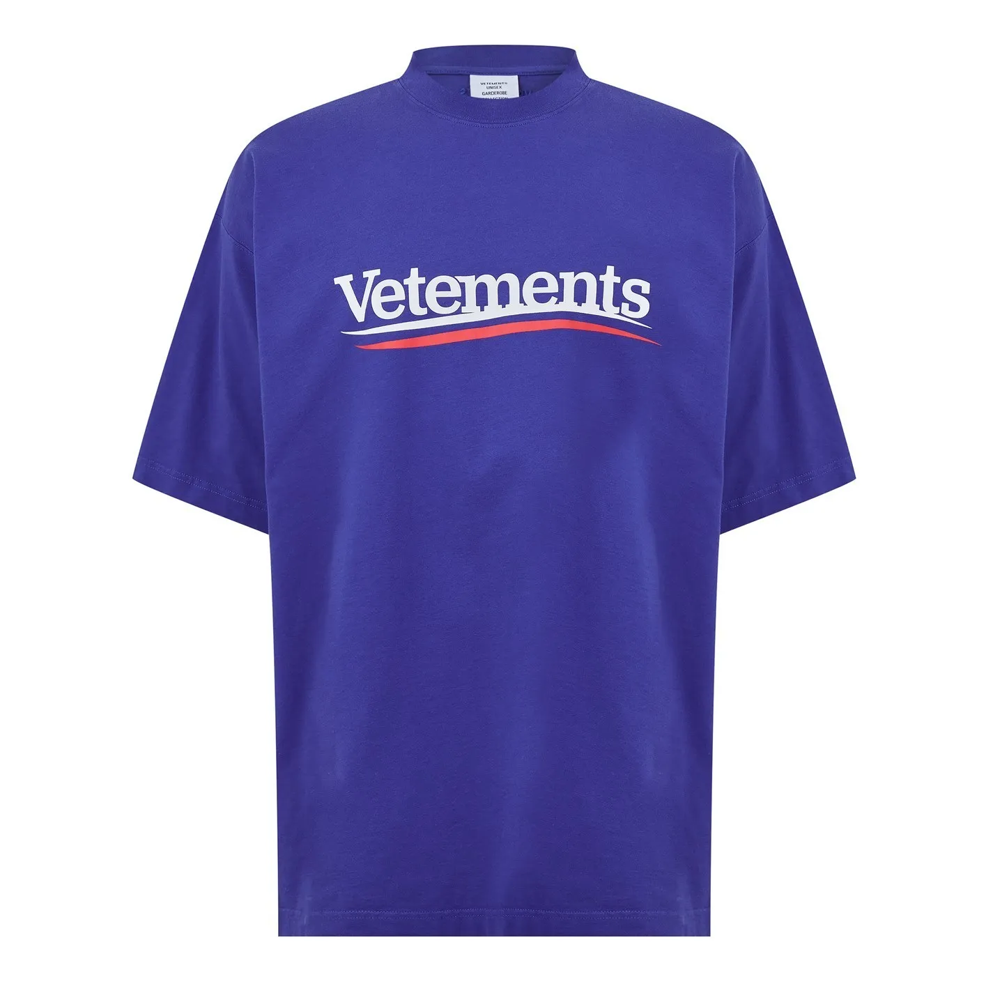 VETEMENTS  |Unisex Street Style Cotton Logo T-Shirts