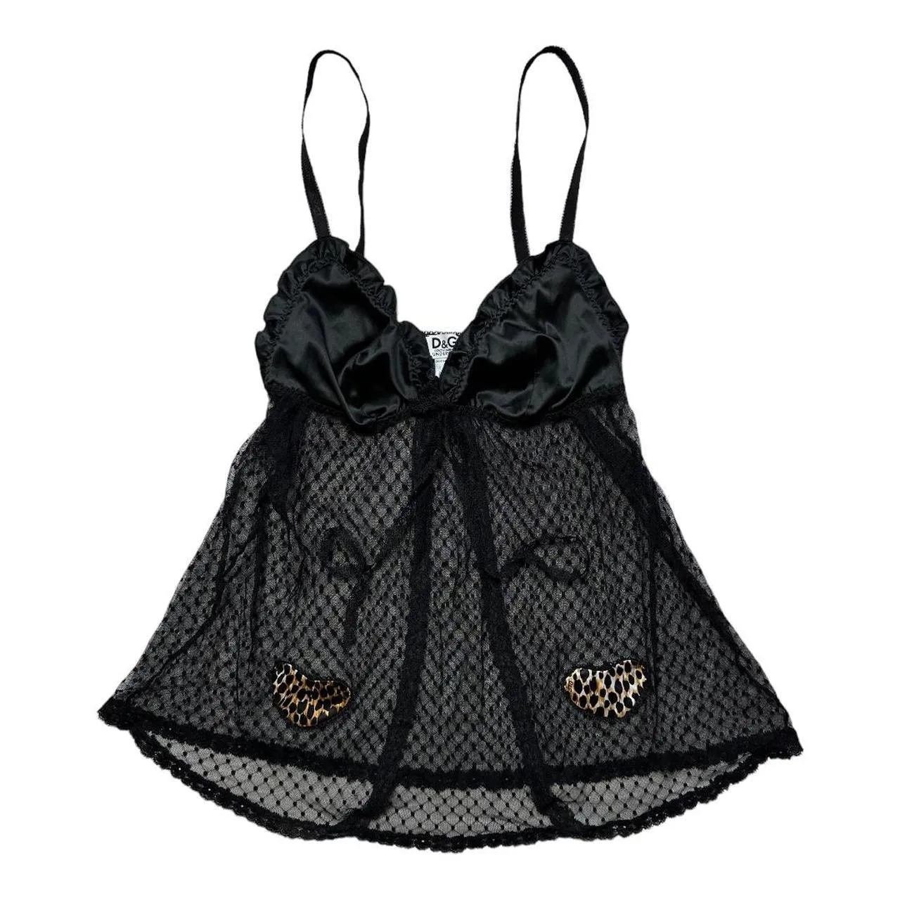 Vintage Dolce Gabbana Lace Lingerie Top