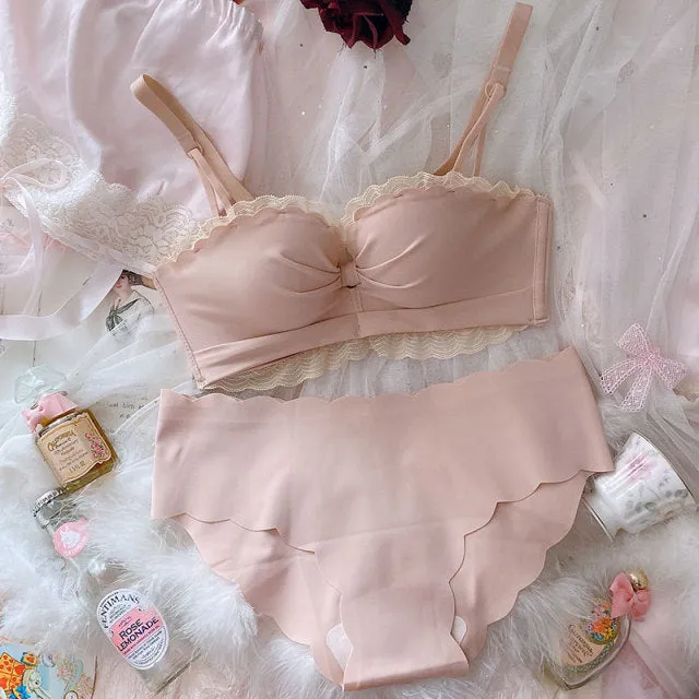 Vintage-style Aesthetic Fairy Princess Lolita Lingerie Set