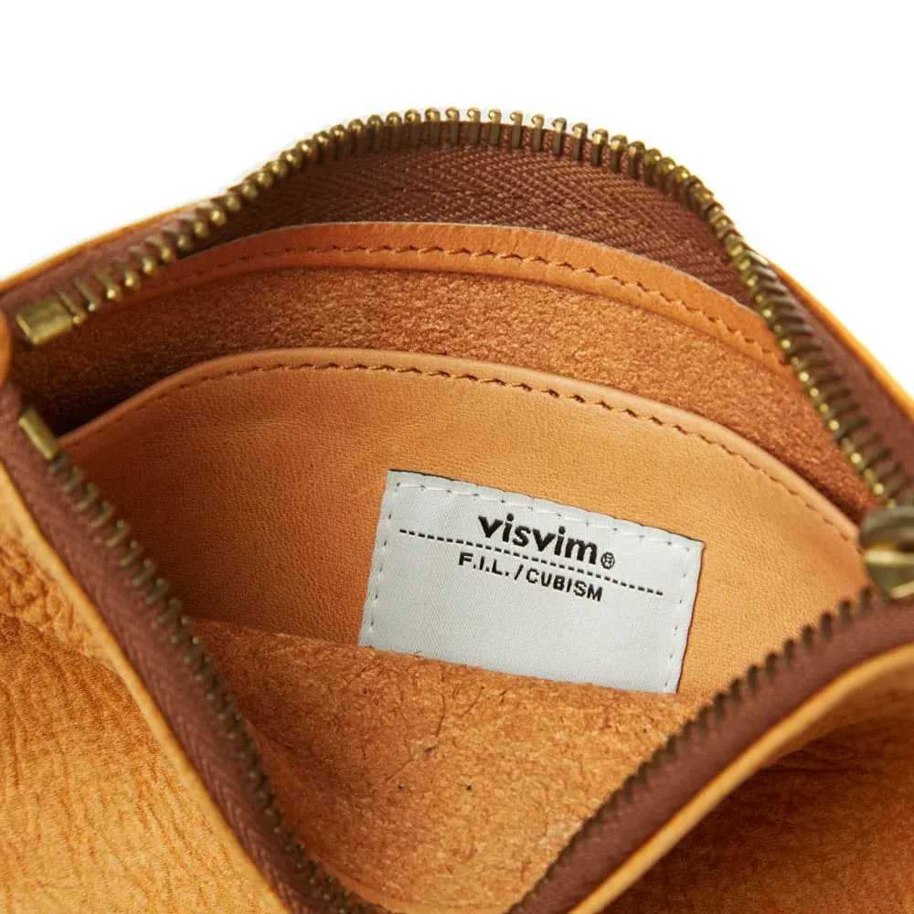 Visvim Veggie WalletLight Brown