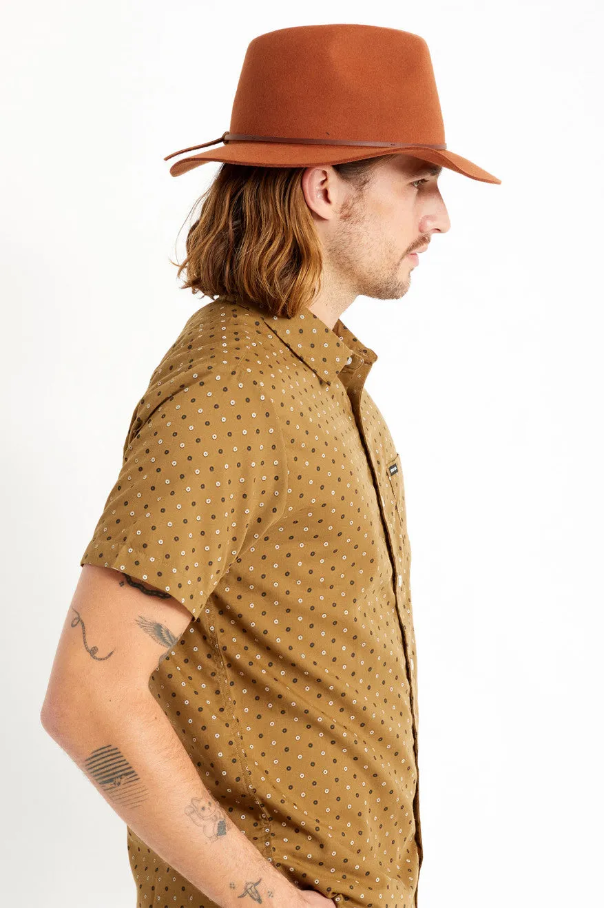 Wesley Fedora - Caramel