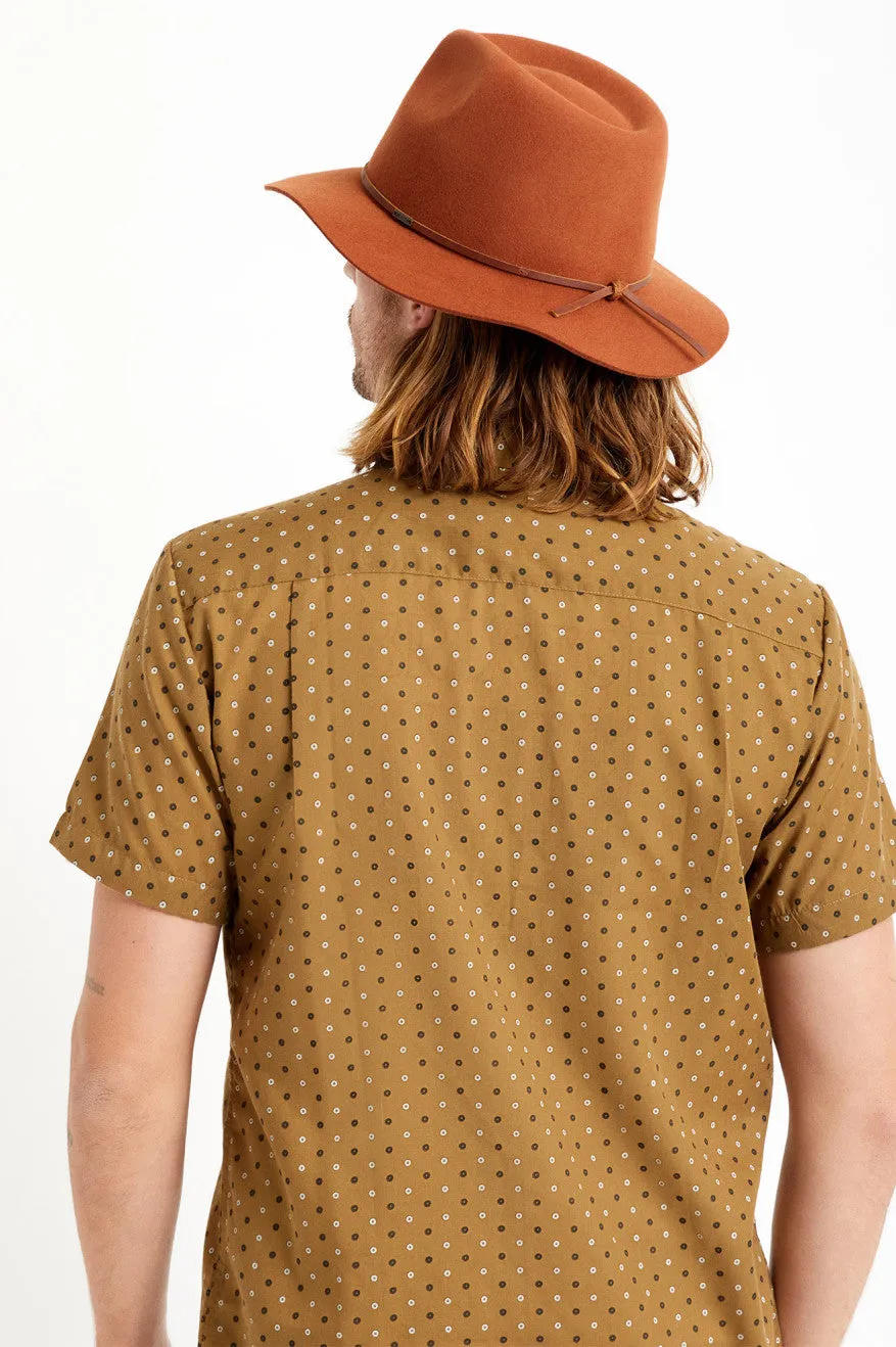 Wesley Fedora - Caramel