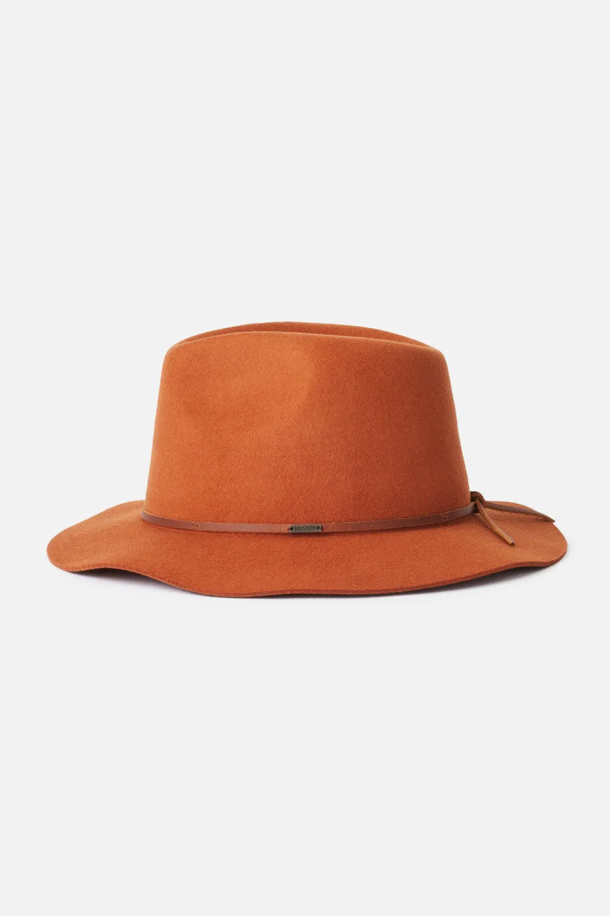 Wesley Fedora - Caramel