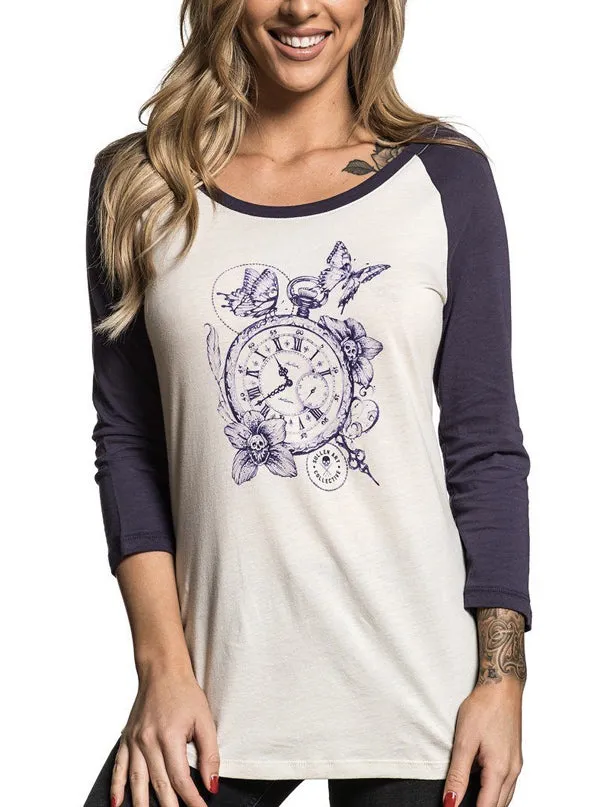 Women's Time Will Tell Raglan Tee