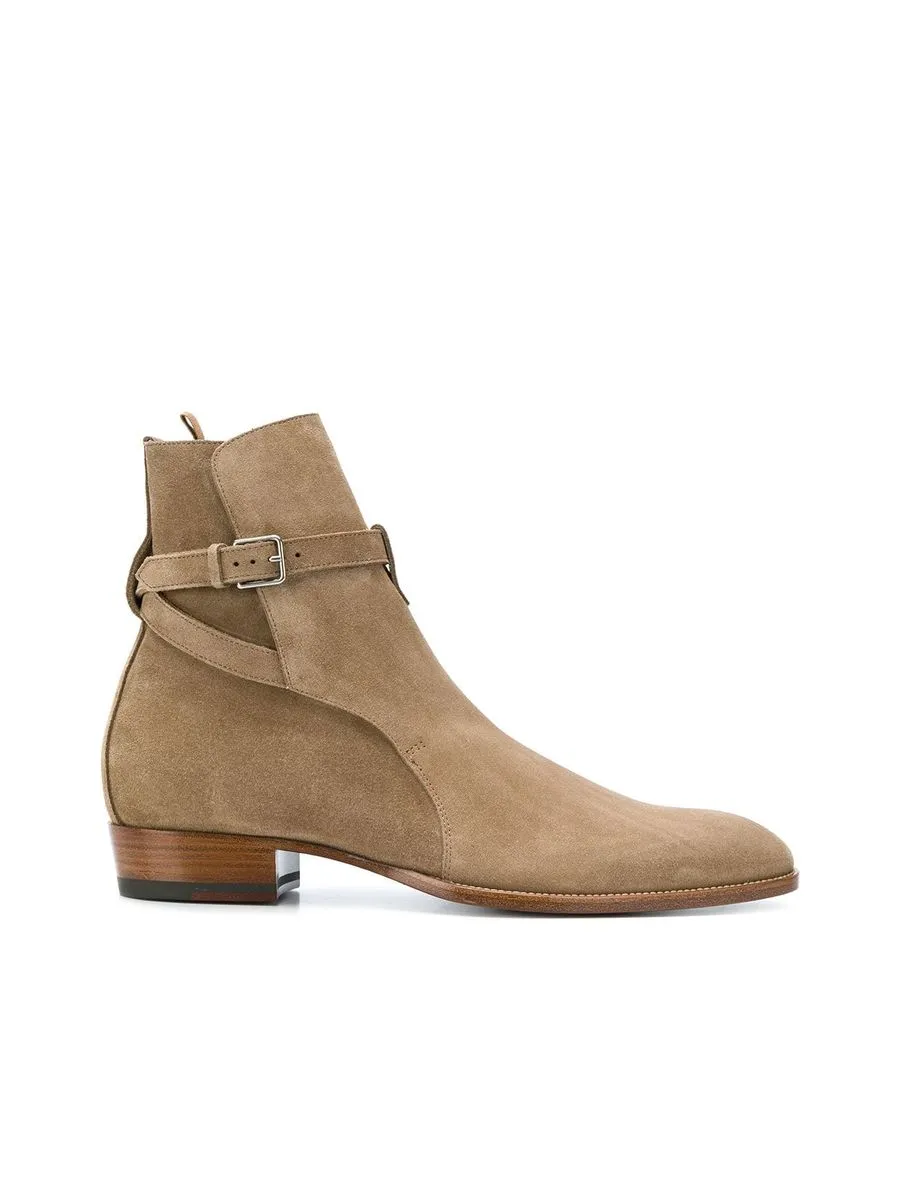 Wyatt Jodhpur Boots in Suede