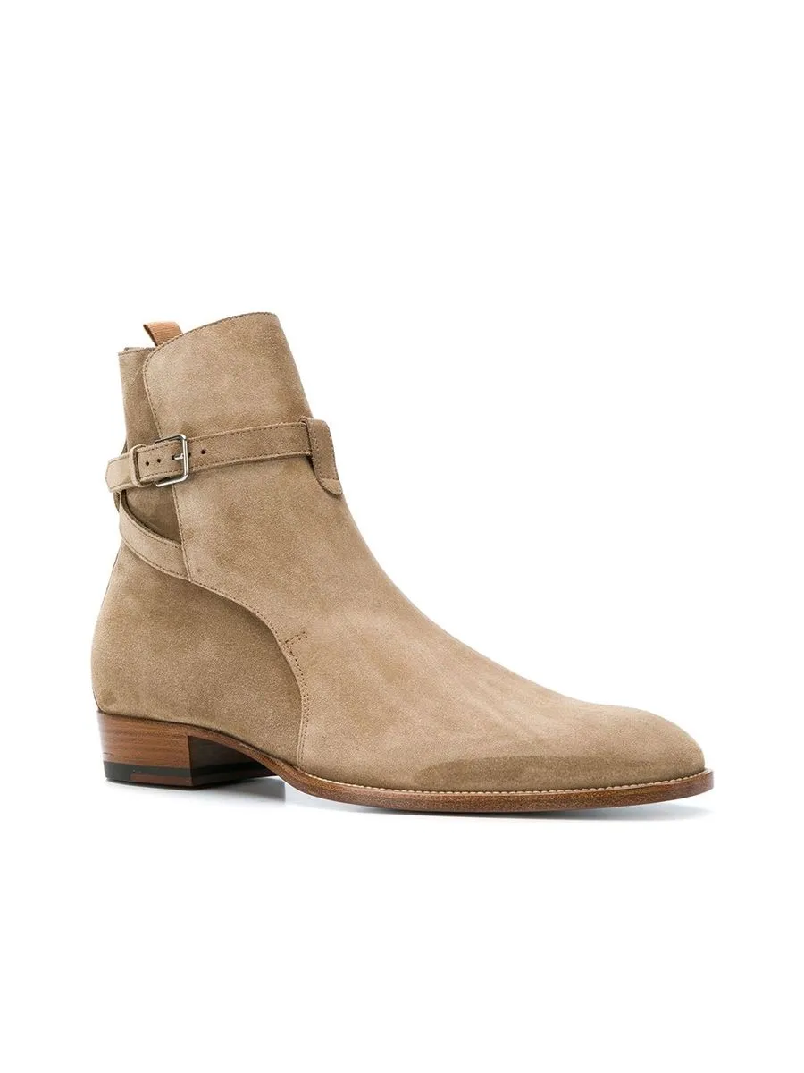 Wyatt Jodhpur Boots in Suede