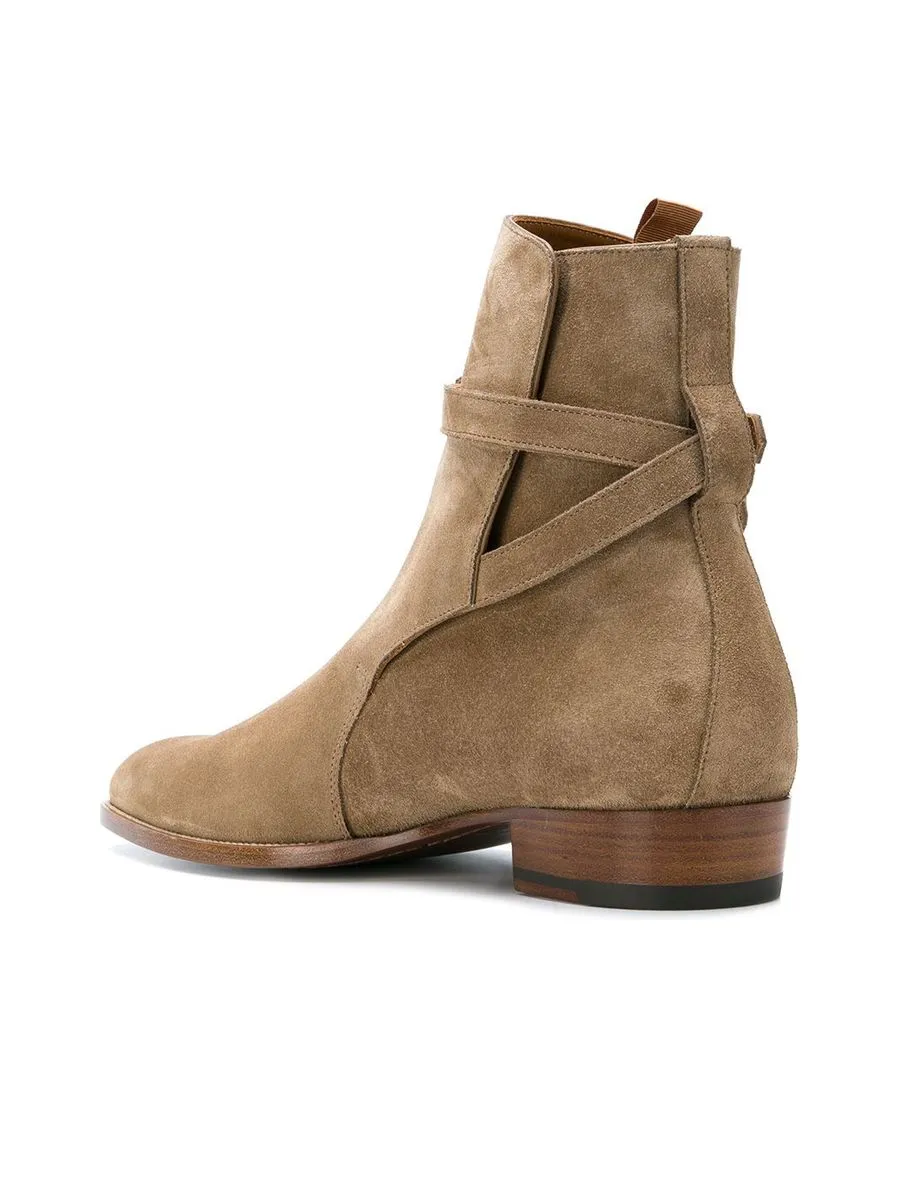 Wyatt Jodhpur Boots in Suede