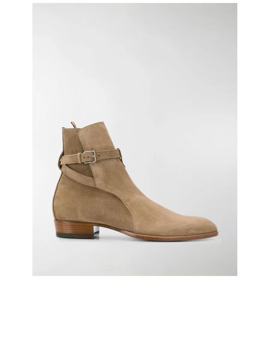 Wyatt Jodhpur Boots in Suede