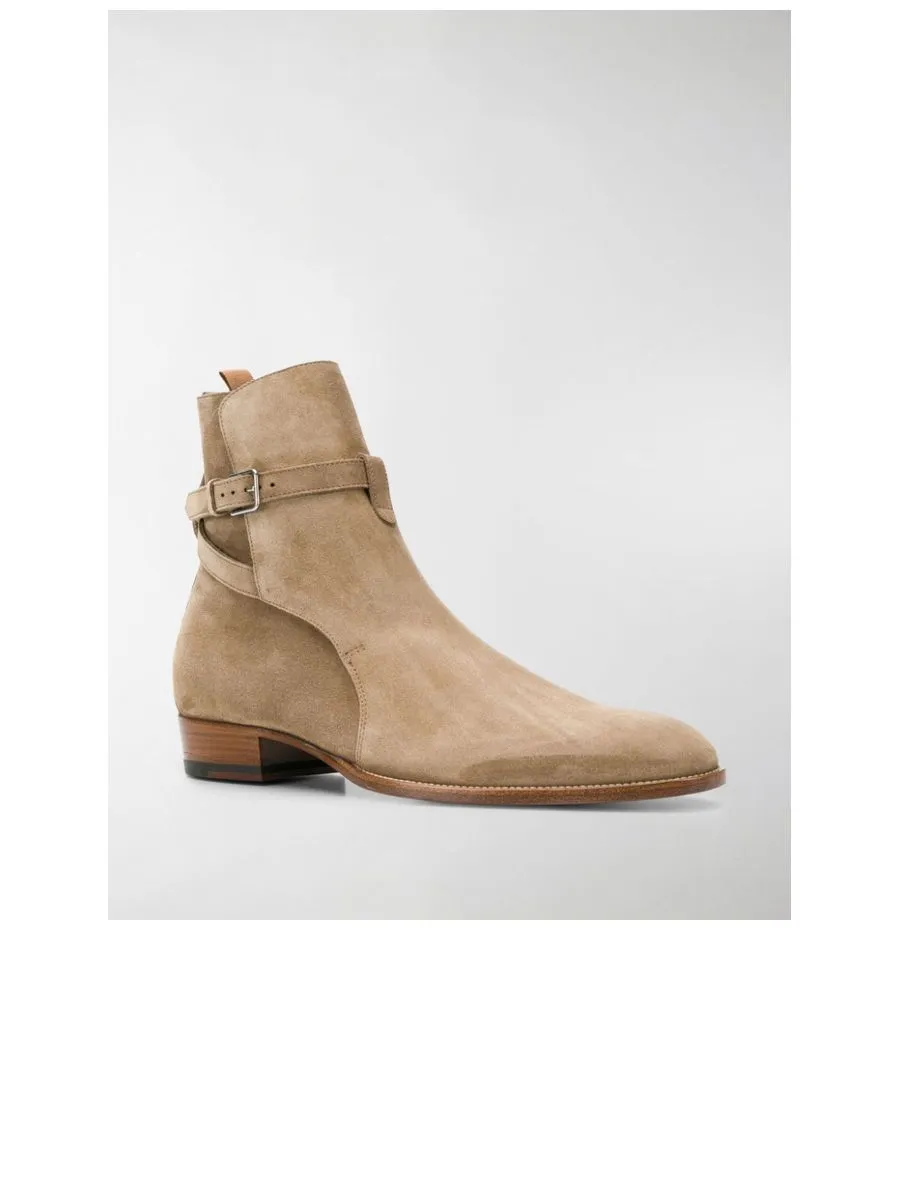 Wyatt Jodhpur Boots in Suede