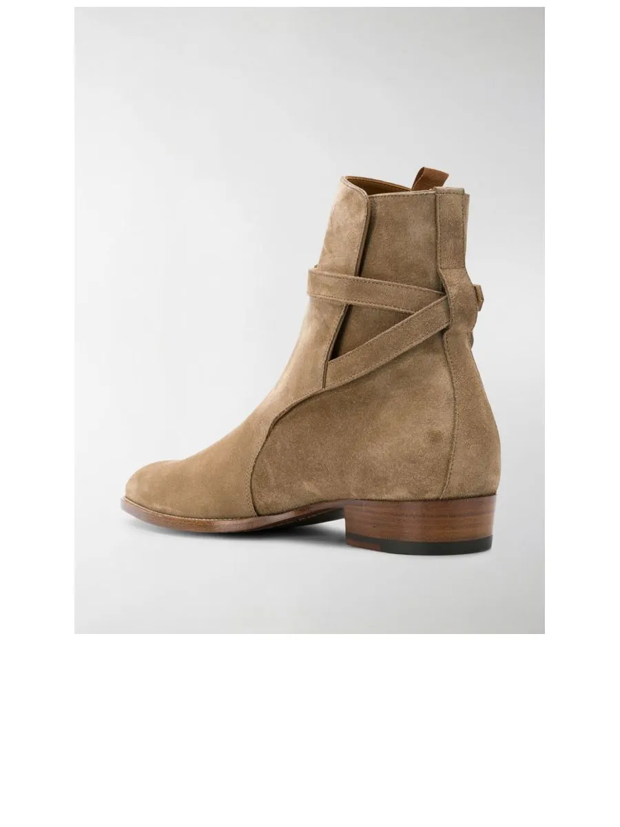 Wyatt Jodhpur Boots in Suede