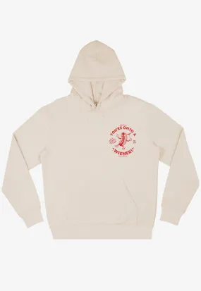 You’re Onto A Wiener Vanilla Hoodie With Hot Dog Logo