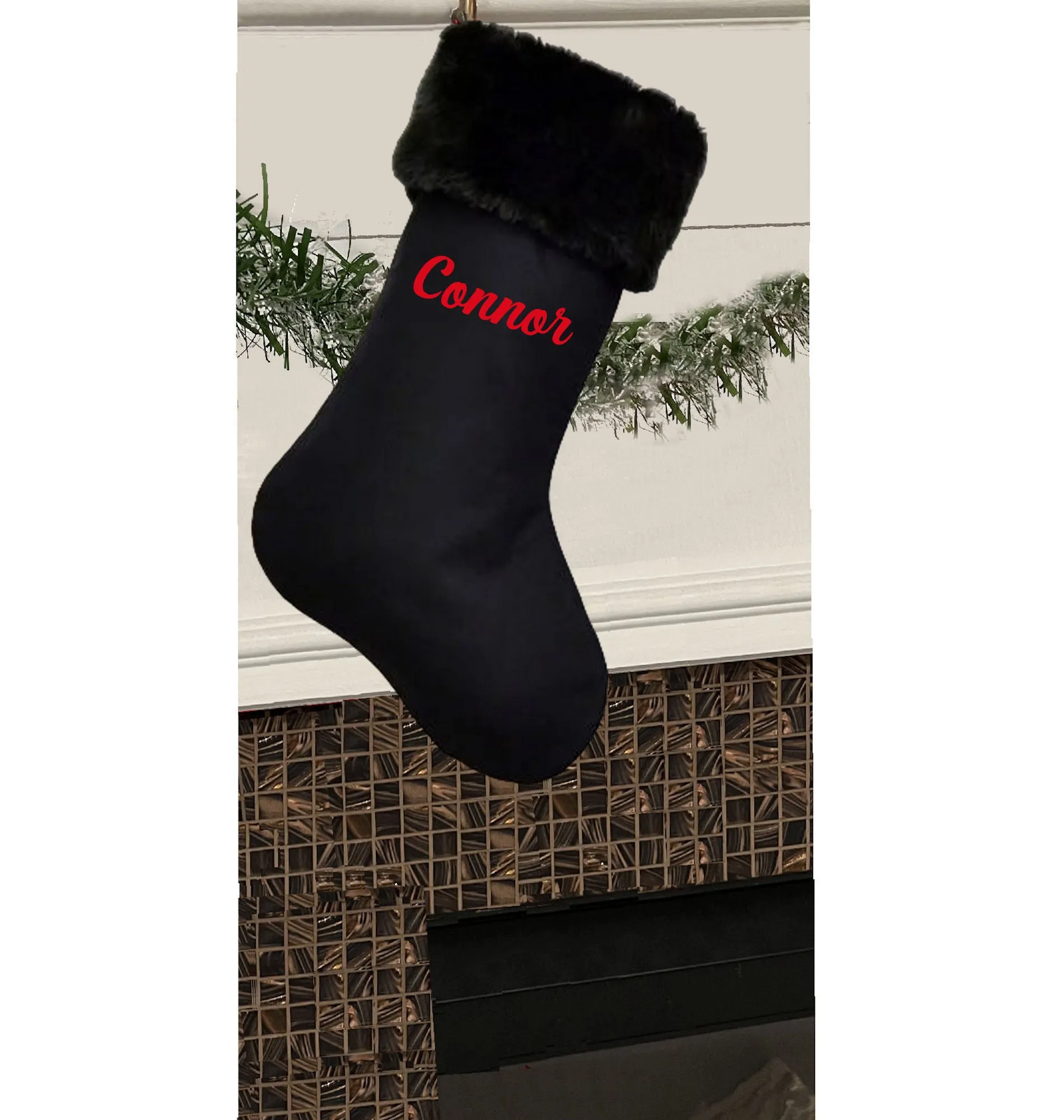 Youth Boys Custom Christmas Stocking