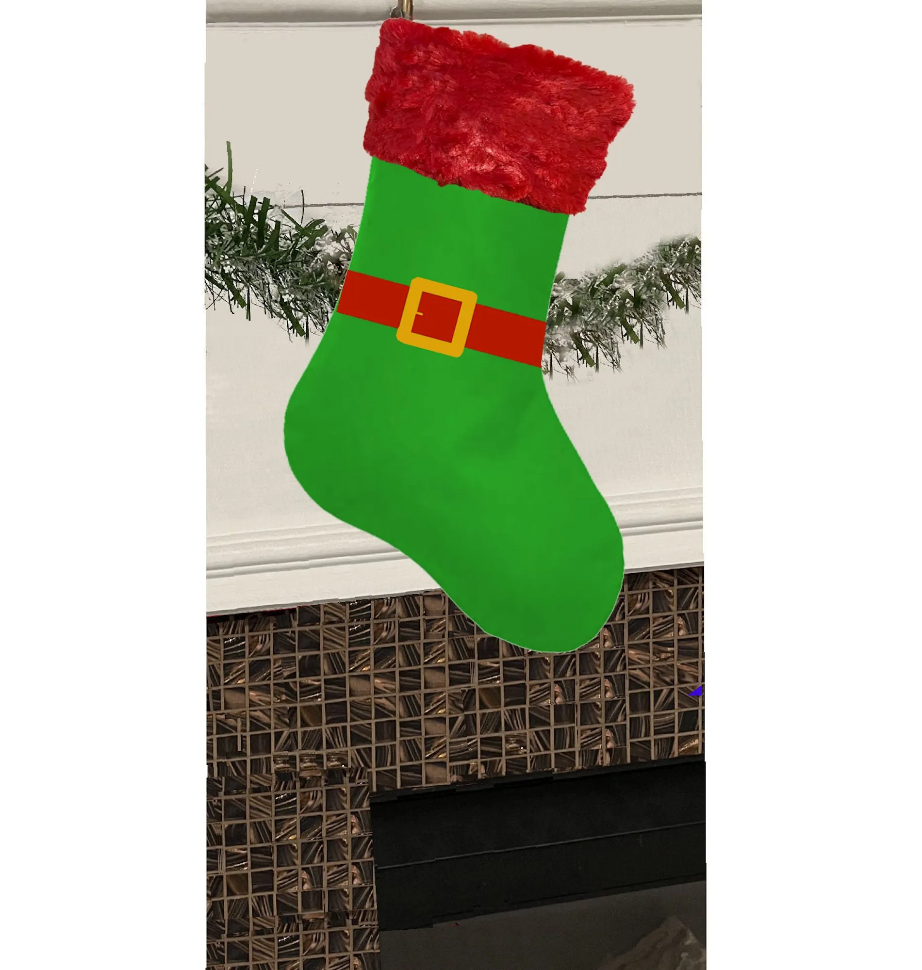 Youth Boys Custom Christmas Stocking